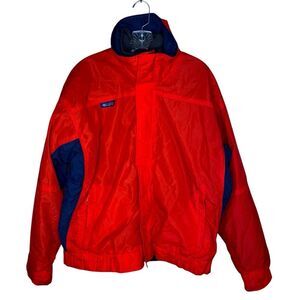 Columbia Vintage Ski Jacket Mens SZ Large Weather Resistant Removeable Lining